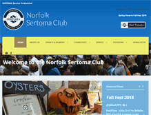 Tablet Screenshot of norfolksertomaclub.org